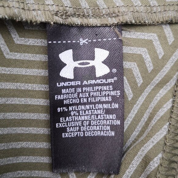 Under Armour Ladies Size Large Army Green Coldgear Infrared 1/4 Zip Jacket - Picture 4 of 11